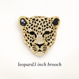 Leopard Modern Brooch New